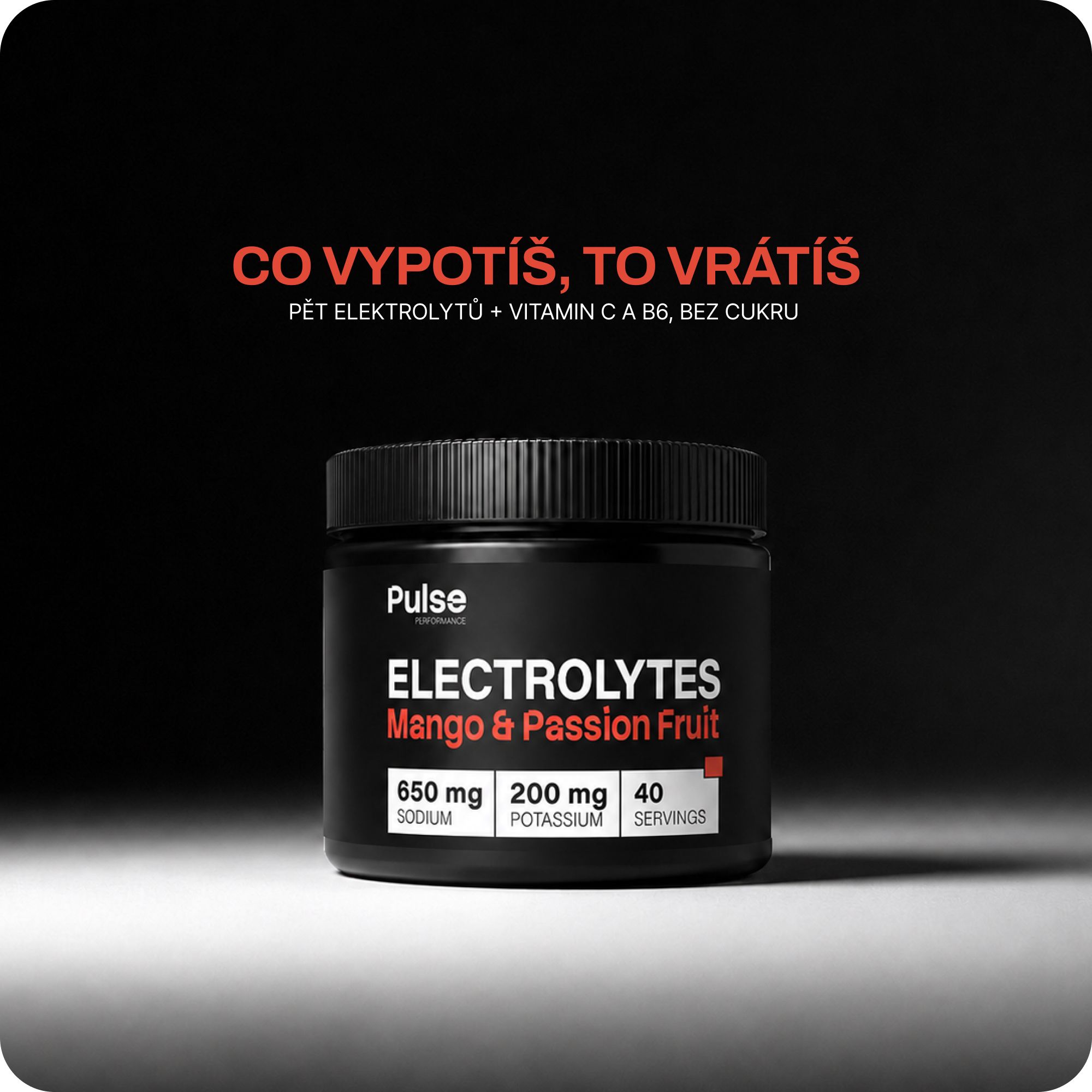 Pulse Performance Electrolytes Mango & Passion Fruit 220 g