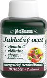 MedPharma Jablečný ocet+Vláknina+Vitamin C+Chrom 107 tablet