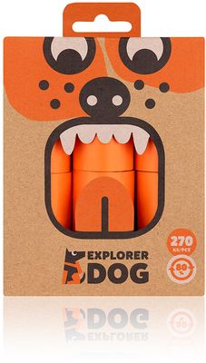 The Explorer Dog Sáčky recyklované na psí exkrementy 270 sáčků