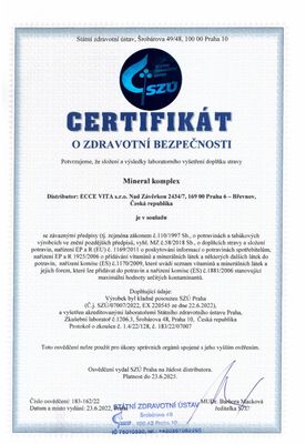 Ecce Vita Mineral-komplex 30 kapslí