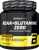 BioTech BCAA + Glutamine Zero – pomeranč 480 g