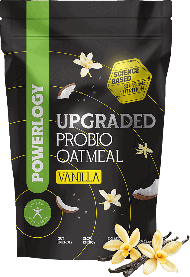 Powerlogy Upgraded Probio Oatmeal Vanilla 350 g