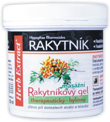 Herb Extract rakytníkový masážní gel 250 ml