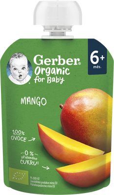Gerber Organic kapsička mango 90 g