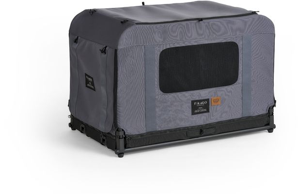 FIKAGO Skládací kennel přepravka Queen M Grey