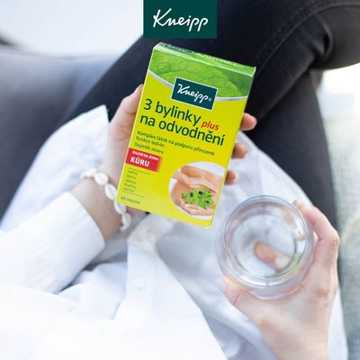 Kneipp 3 bylinky na odvodnění 60 tobolek