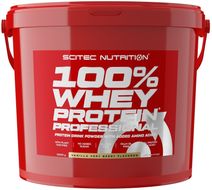 SciTec Nutrition 100% Whey Protein Professional vanilka/lesní plody 5000 g