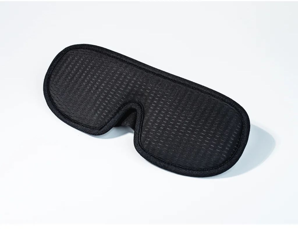 SleepLab Dreamer Maska na spaní černá 23.5 cm