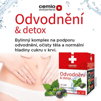 Cemio Odvodnění & detox 60 kapslí
