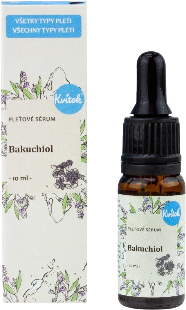 Kvitok Pleťové sérum - Bakuchiol 30 ml