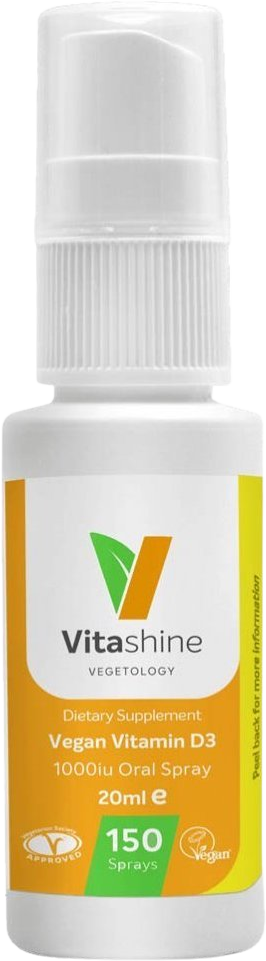 Vegetology Vitashine Vitamín D3 sprej 20 ml