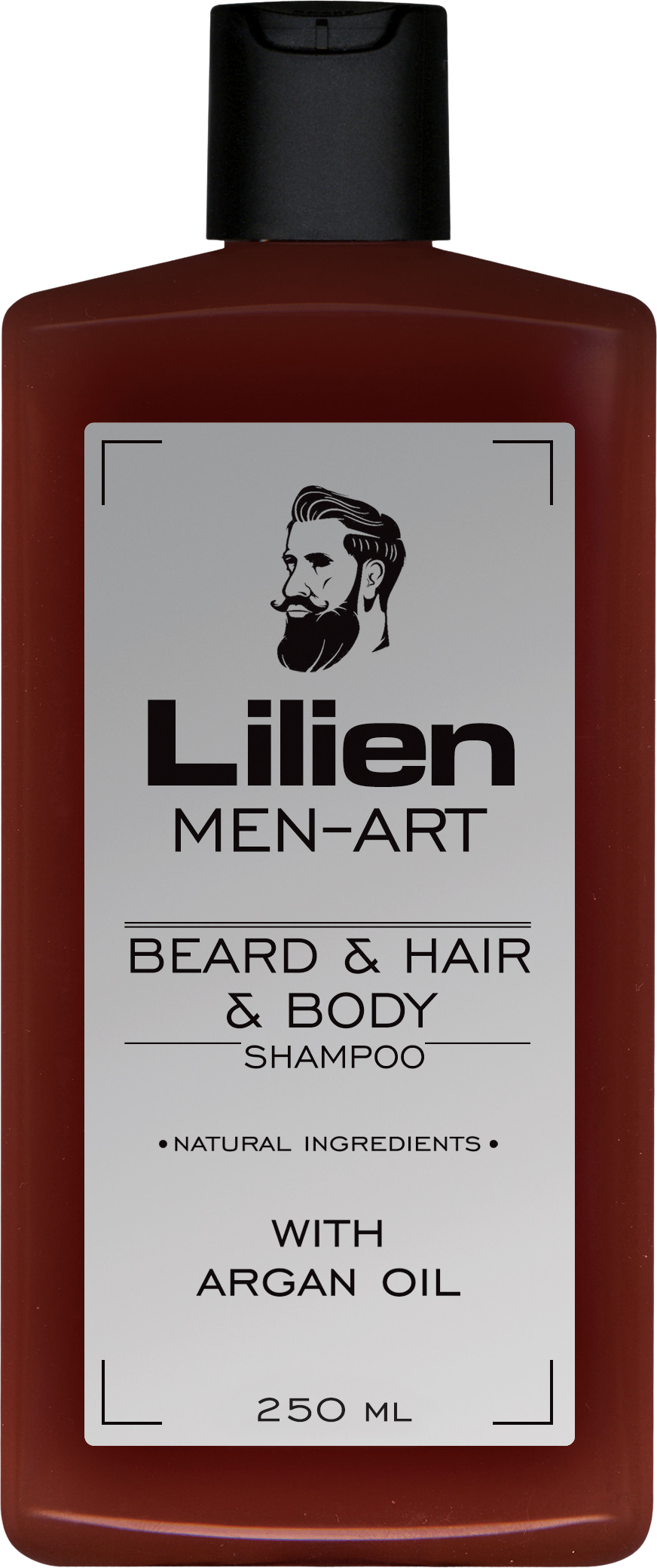 Lilien Men Art beard&hair&body shampoo White 250 ml