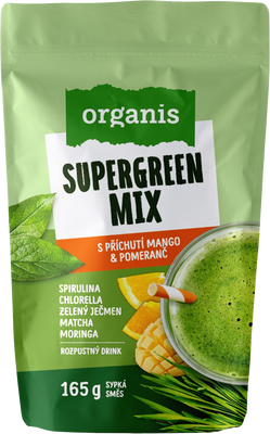 Organis Supergreen Mix 30 dávek, 165 g