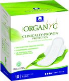 Organyc Denní vložky s křidélky prodloužené Heavy 10 ks