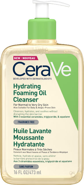 CeraVe habzó hidratáló olajos tisztító 473 ml