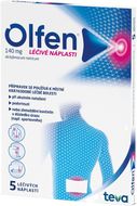 Olfen 140 mg léčivé náplasti 5 ks