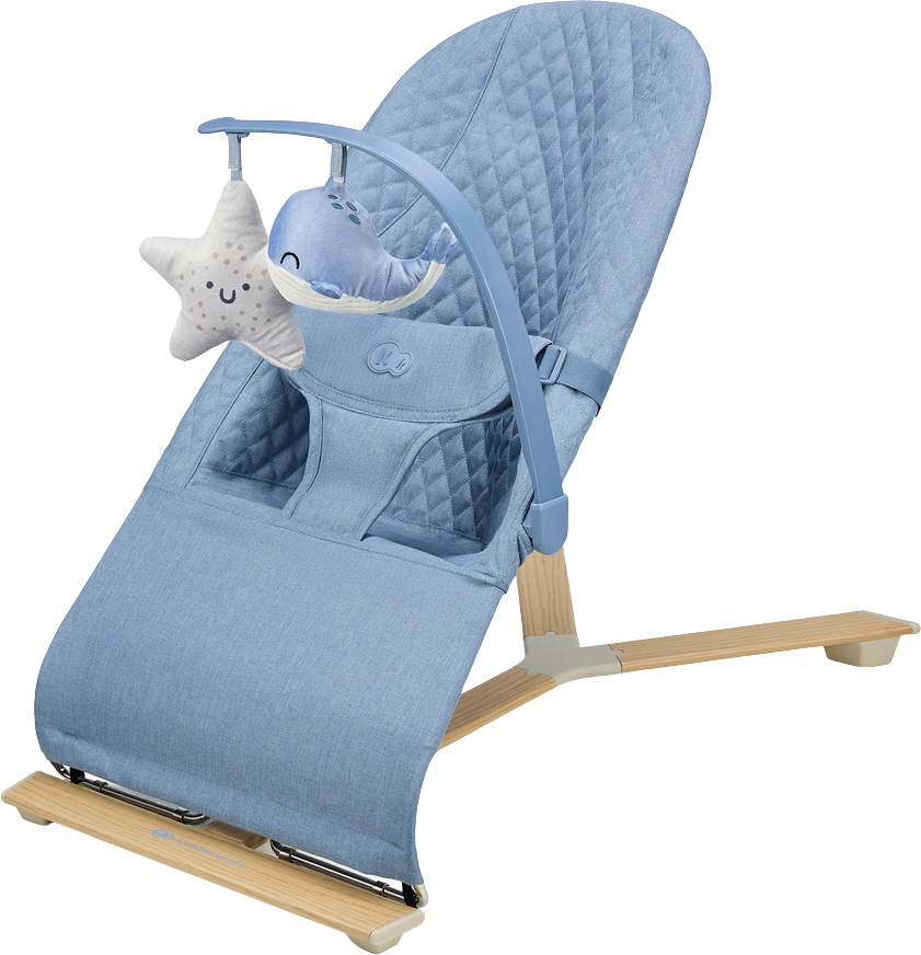 Kinderkraft Lehátko houpací Mimi Nordic Breeze, do 9 kg