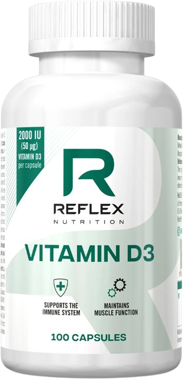 Reflex Nutrition Vitamín D3 100 kapslí