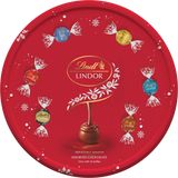 Lindt Bonboniéra LINDOR Mix Pralinek v Plechové Dóze 450 g