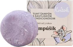 Kvitok Dětský tuhý šampon s kondicionérem Šampónek 25 g