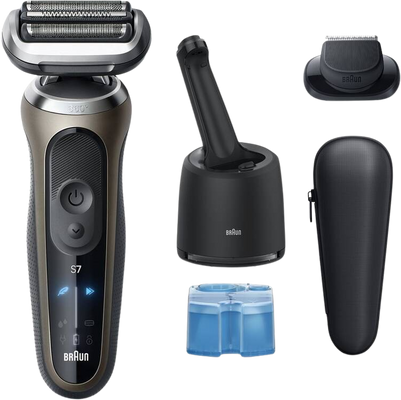 Braun Series 7 72-C7200cc, Holicí strojek - zlatý
