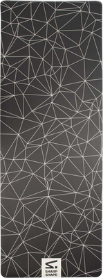 Sharp Shape Podložka na jógu PU Spacetime černá