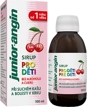 Junior-angin sirup pro děti 100 ml