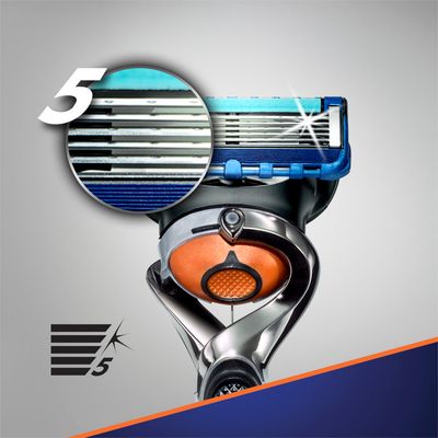 Gillette Xmas Fusion ProGlide strojek + gel 75 ml