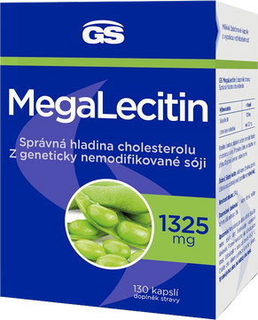 GS MegaLecitin 130 kapslí