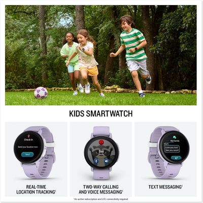 Garmin Bounce 2 dětské hodinky, světle fialová
