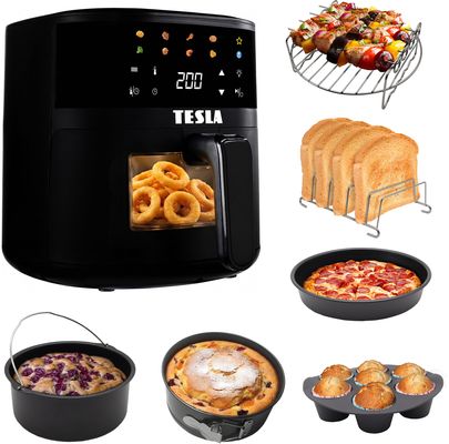 Tesla AirCook Q45 Pro-multifunkční digitální horkovzdušná fritéza