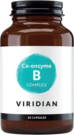 Viridian Co-enzyme B Complex 30 kapslí