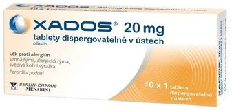Xados 20 mg 10 tablet