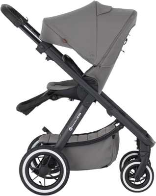 Petite&Mars Kočárek kombinovaný ICON 2v1 Dove Grey LITE RWS + Core Pro i-Size Black Grey + Báze