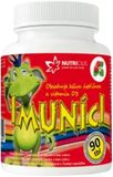 Nutricius Imuníci Hlíva ústřičná s vitamínem D pro děti, cucavé tablety 90 ks
