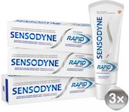Sensodyne Rapid Relief Whitening Zubní pasta 3 x 75 ml