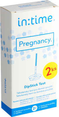 Intime Pregnancy DipStick těhotenský test 2 ks