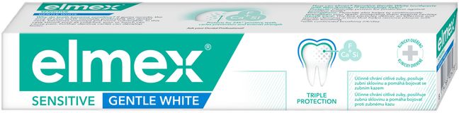 Elmex Sensitive Gentle White zubní pasta pro citlivé zuby 75 ml