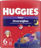 Huggies® Overnights Pants 6, 22 ks