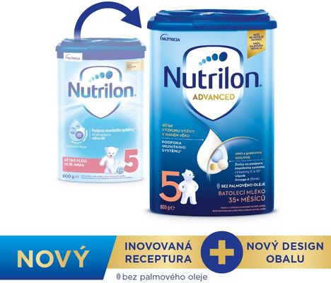 Nutrilon Advanced 5 batolecí mléka 6 x 800 g