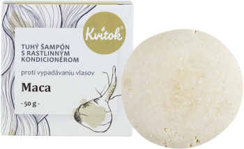 Kvitok Tuhý šampon s kondicionérem Maca XXL 50 g