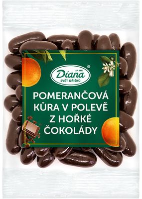 Diana Company Pomerančová kůra v polevě z hořké čokolády 100 g