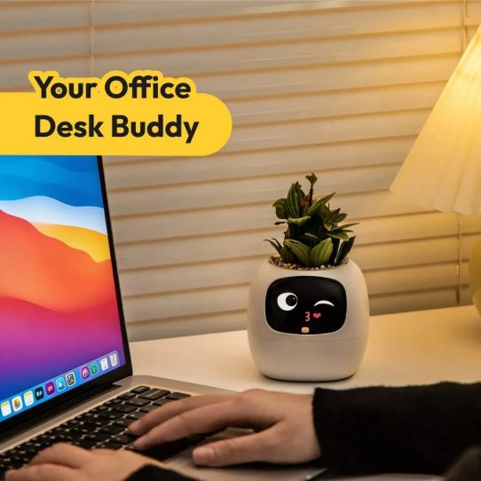 Plantosio Ivy Inteligentní květináč gen 2 růžový