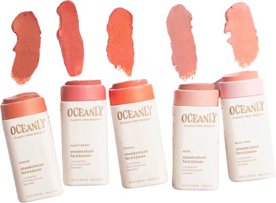 Attitude Oceanly Tuhá krémová tvářenka - Silky Pink 8.5 g