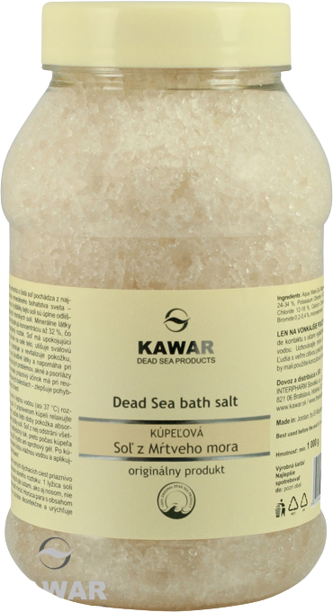 Kawar Koupelová sůl z Mrtvého moře 1000 g