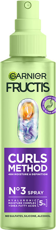 Garnier Fructis Curls Method Hydratační sprej pro vlnité a kudrnaté vlasy 150 ml