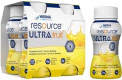 Resource Ultra Fruit Ananasová příchuť por.sol. 4 x 200 ml