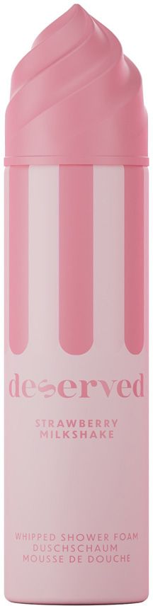 Deserved Whipped Foam Strawberry Milkshake 250 ml