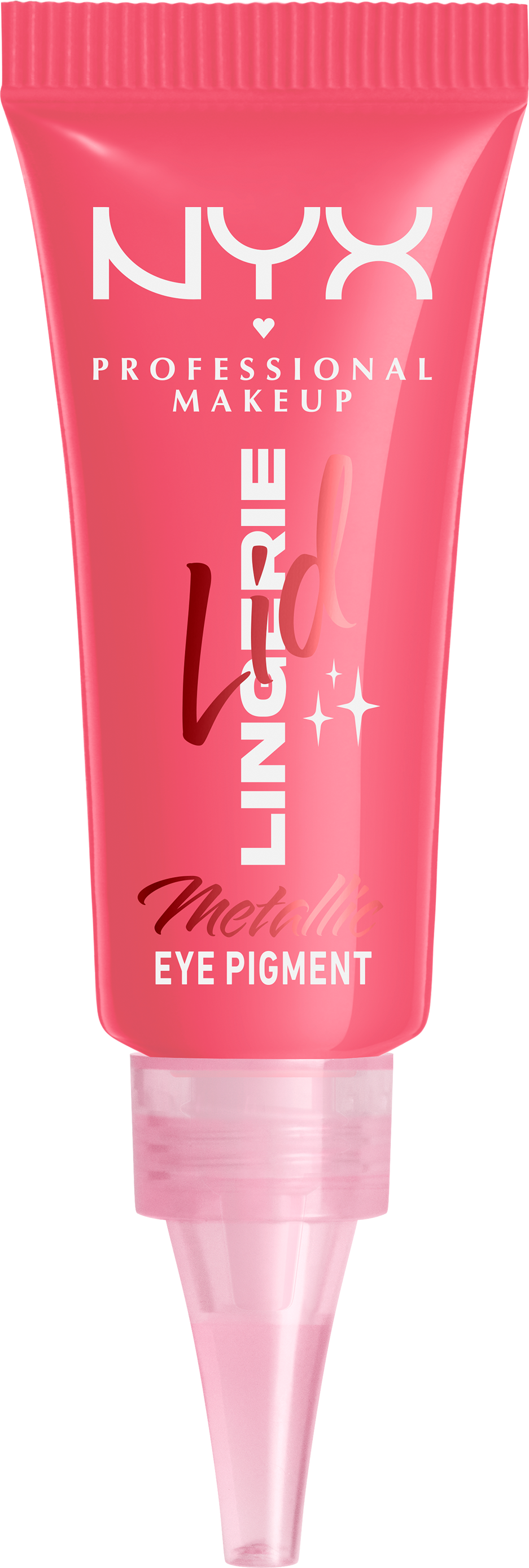 NYX Professional Makeup Tekuté oční stíny Lid Lingerie - 09 Cheeky Coral 6 ml