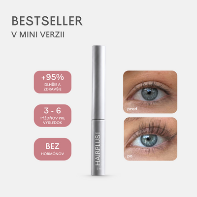 Facederma HAIRPLUS MAX mini - sérum na růst řas a obočí 2 ml
